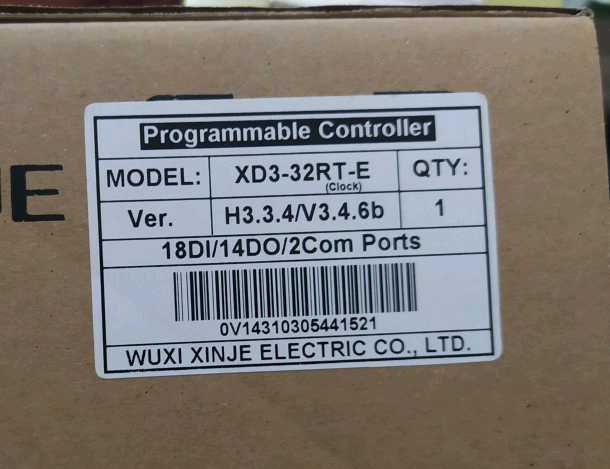 XINJE XD5 series enhanced PLC XD3-32RT-E XD3-32RT-C