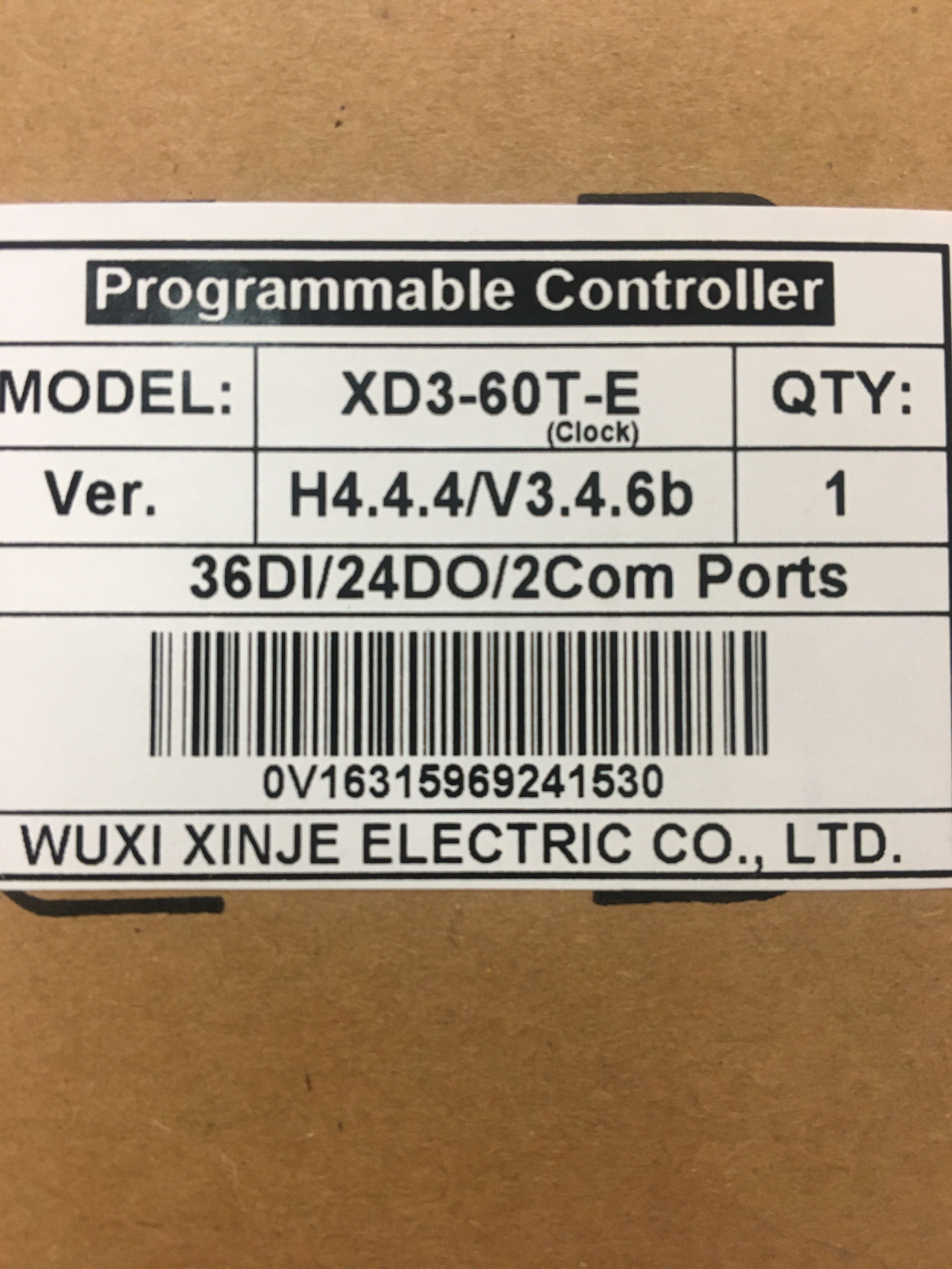 XINJE PLC XD3-60R-E XD3-60R-C XD3-60T-E XD3-60T-C