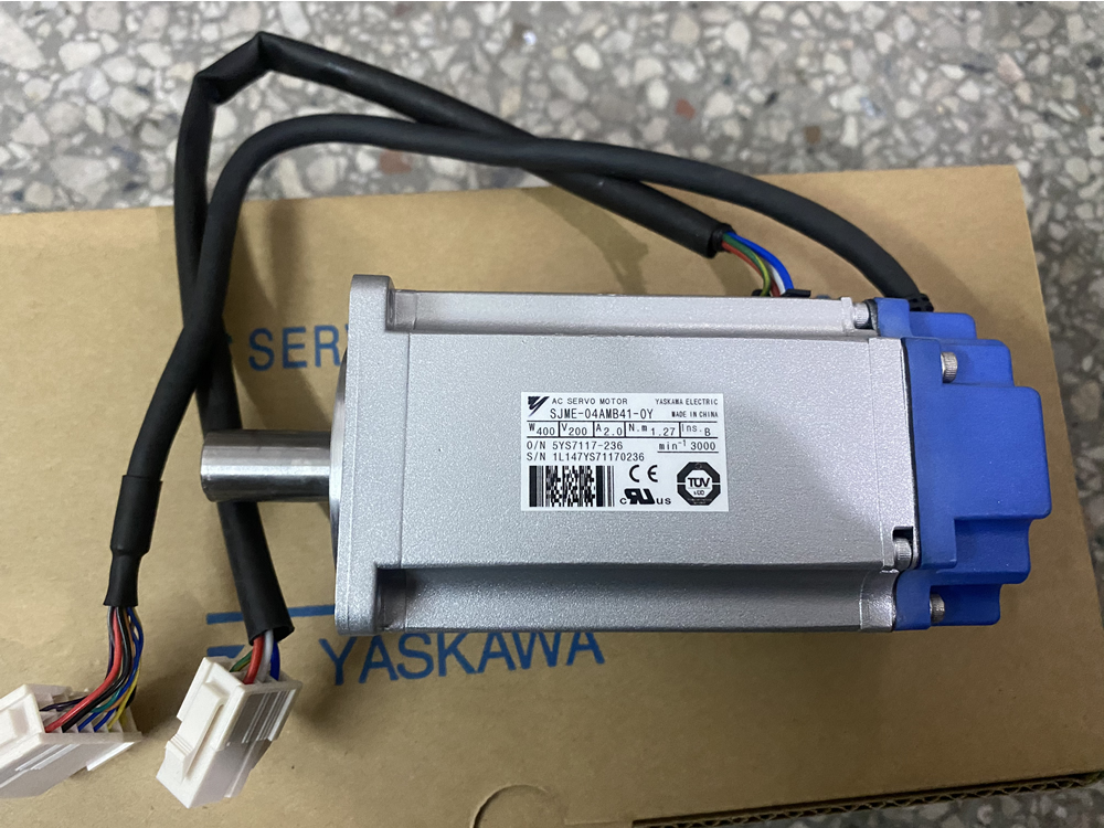 YASKAWA AC SERVO MOTOR SJME-04AMB41-OY