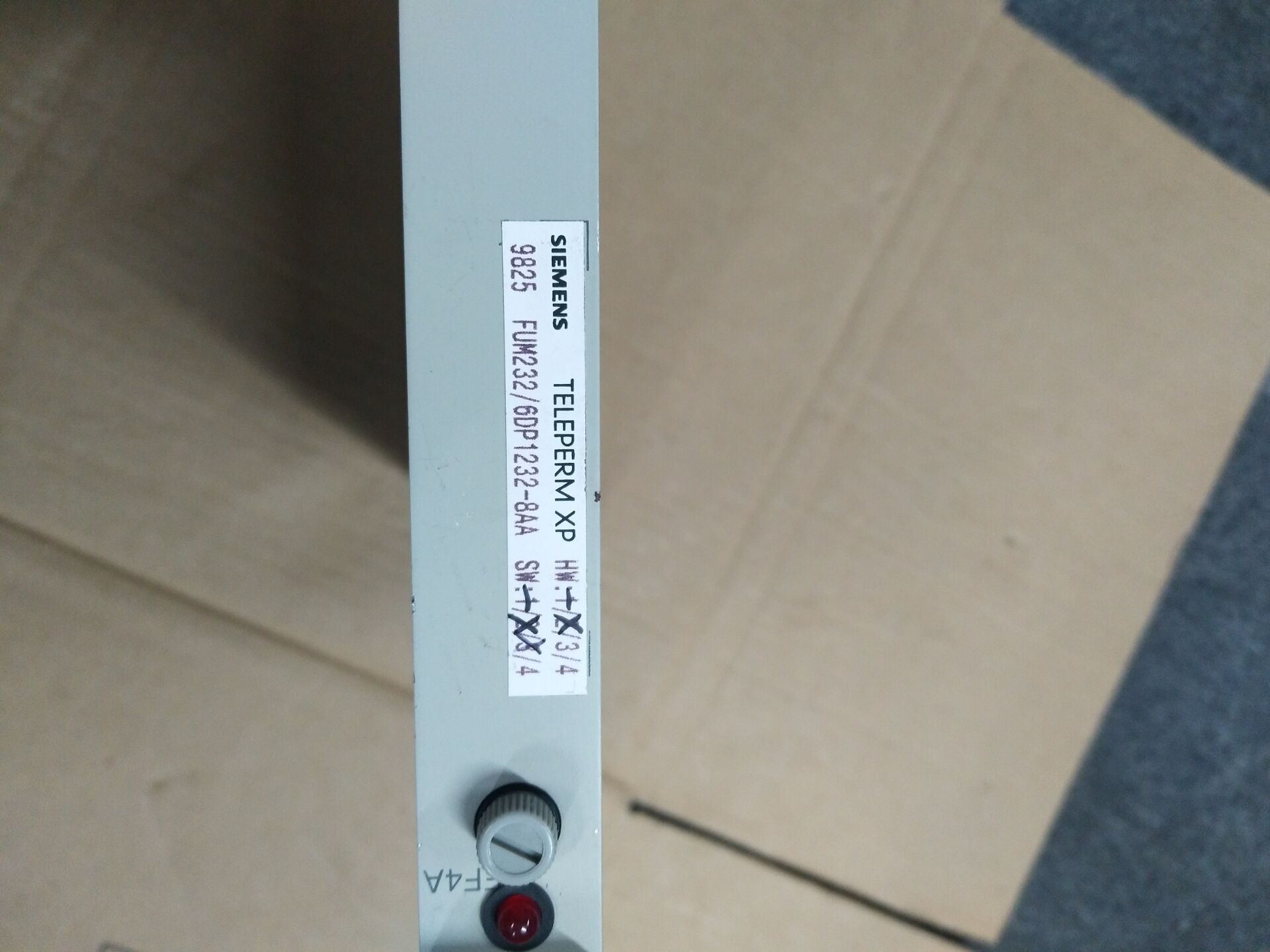 SIEMENS PLC CONTROL BOARD FUM232/6DP1232-8AA