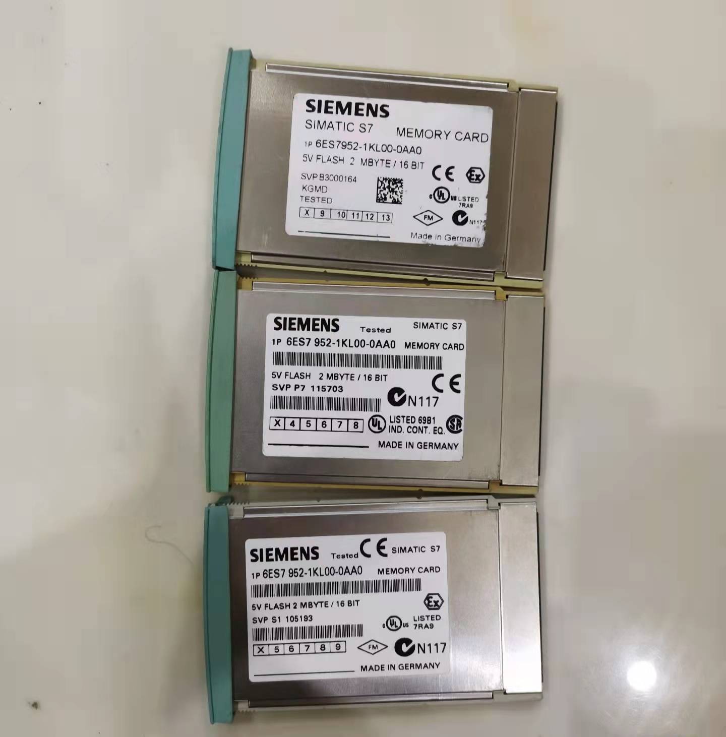 SIEMENS memory card  400 PLC module 6ES7 952-1KL00, 6ES7 952-1KL00-0AA0