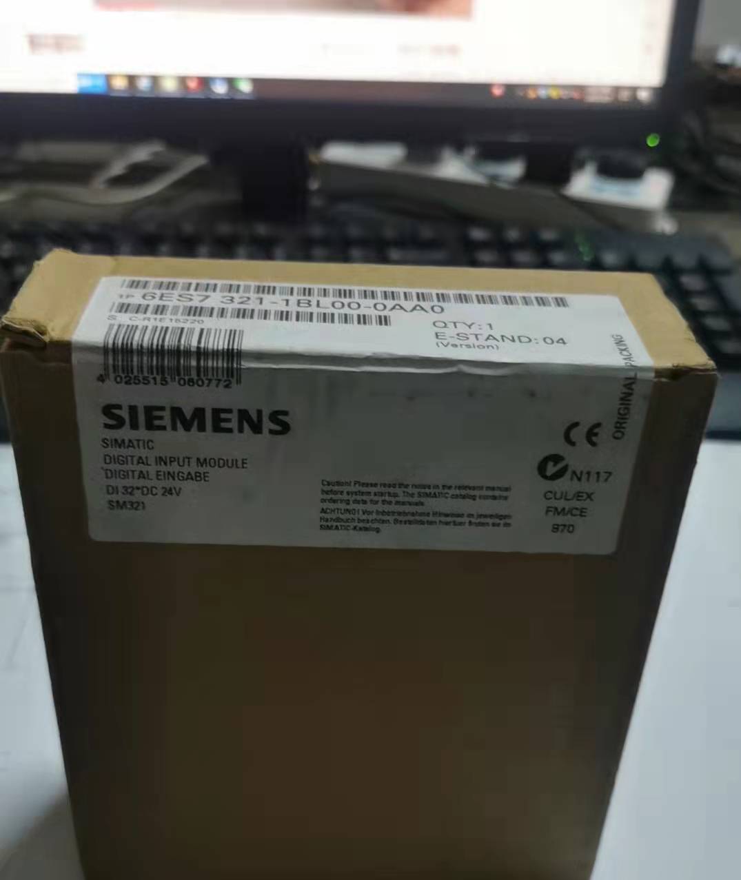 SIEMENS MODULE 6ES7 321-1BL00-0AA0