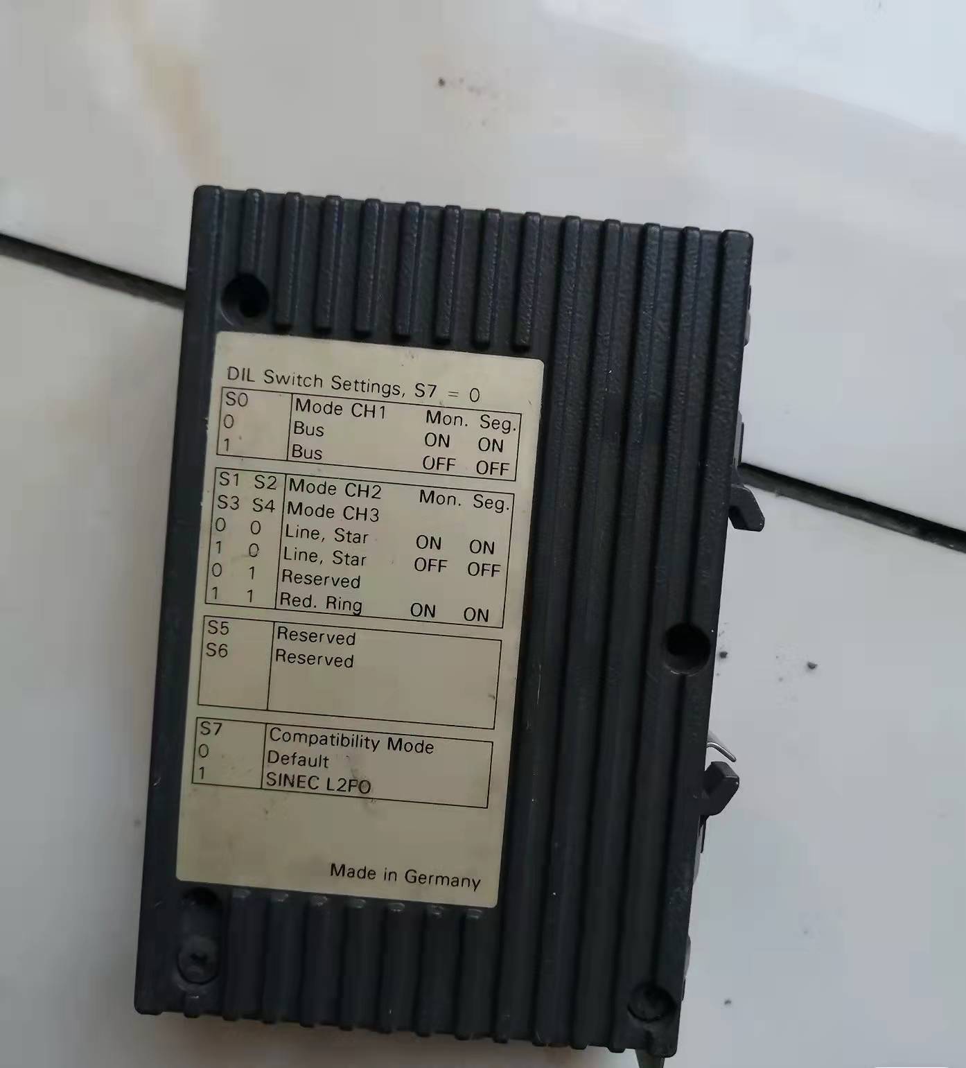 SIEMENS MODULE 6GK1 502-3CB10 , SIMATIC NET