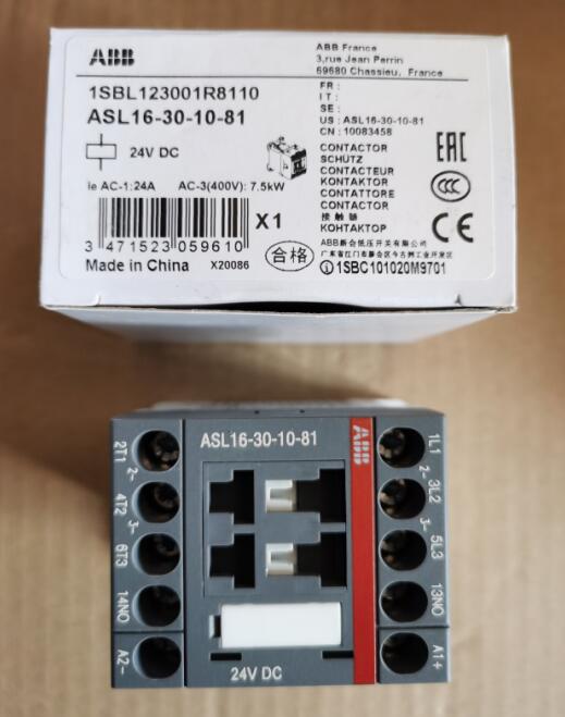 Original ABB ASL16-30-10-81 24VDC , DC Contactor