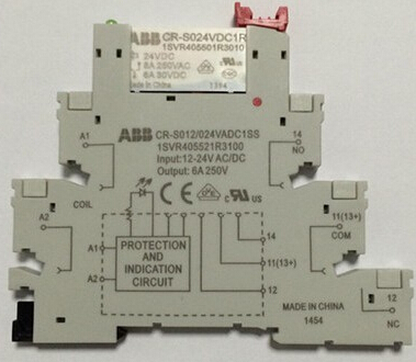 Original ABB plug-in relay CR-S024VADC1CRS