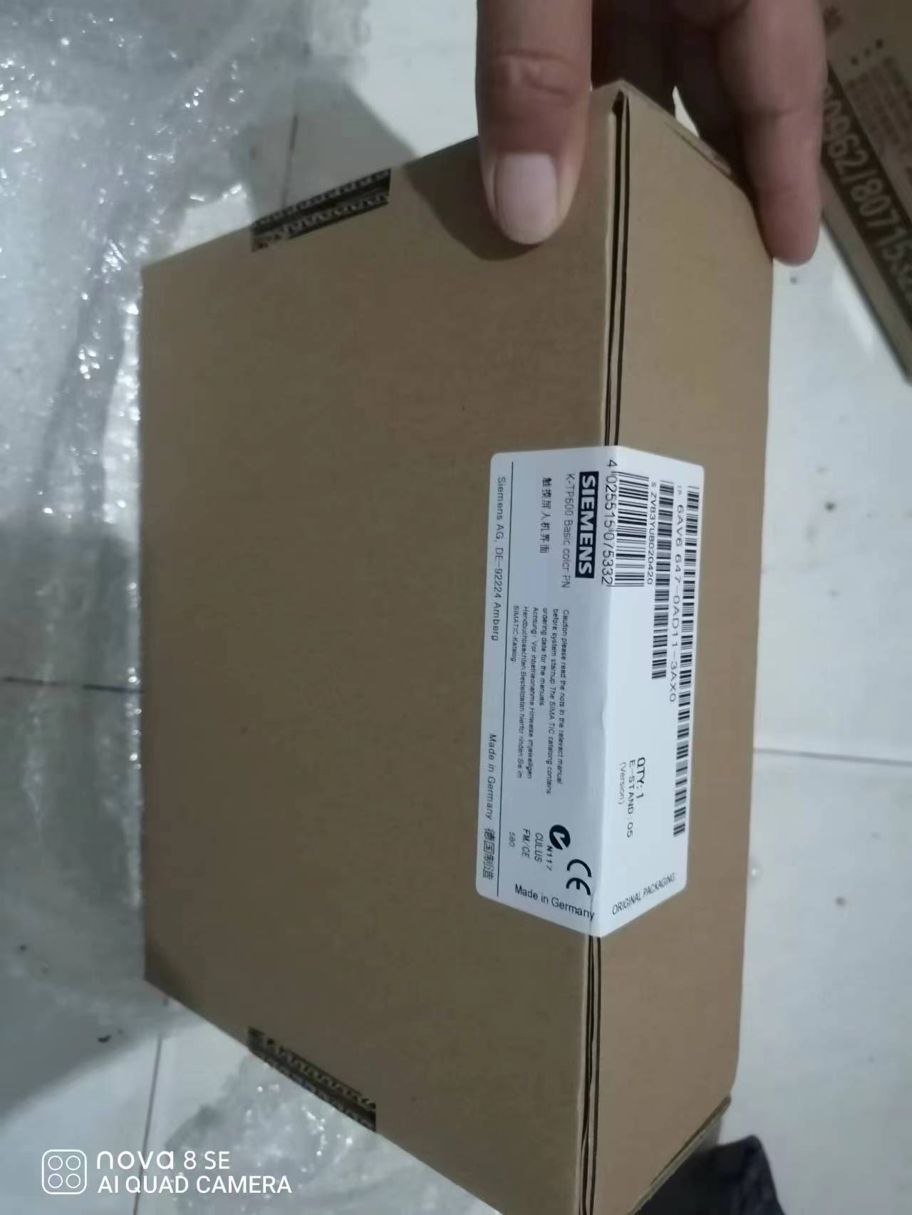 SIEMENS HMI 6AV6647-0AD11-3AX0