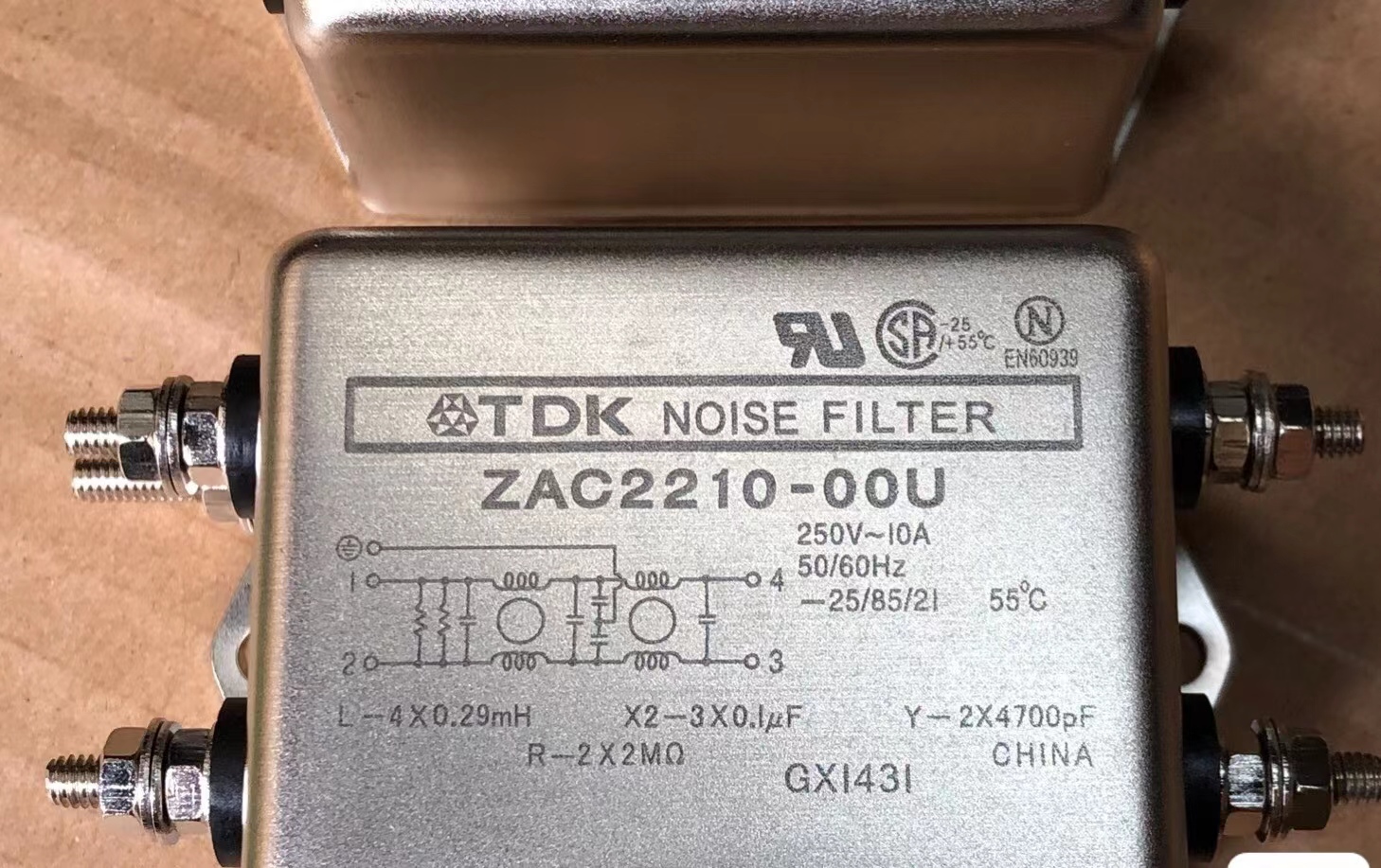 TDK NOISE FILTER ZAC2210-00U