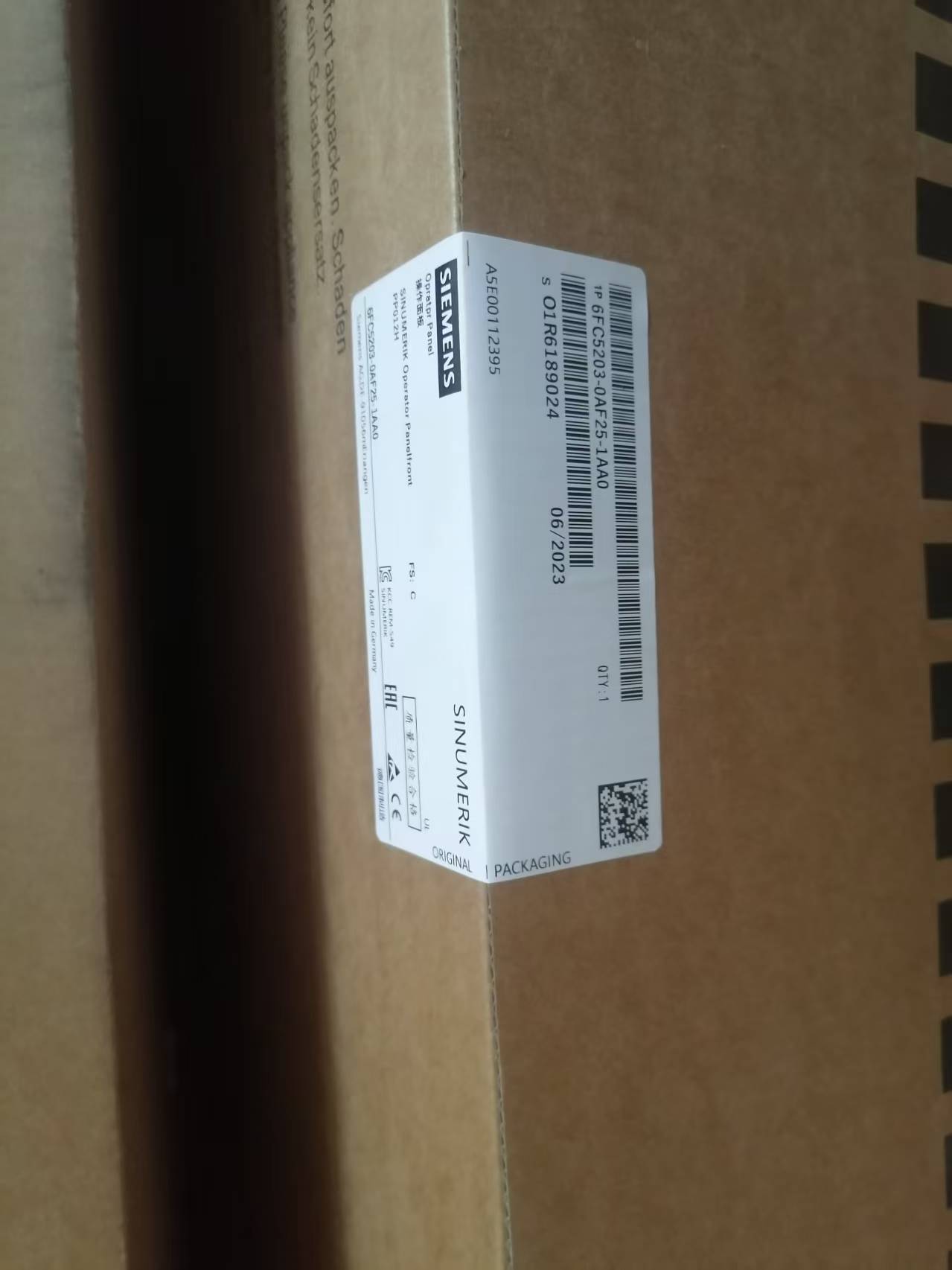 SIEMENS 6FC5203-0AF25-1AA0
