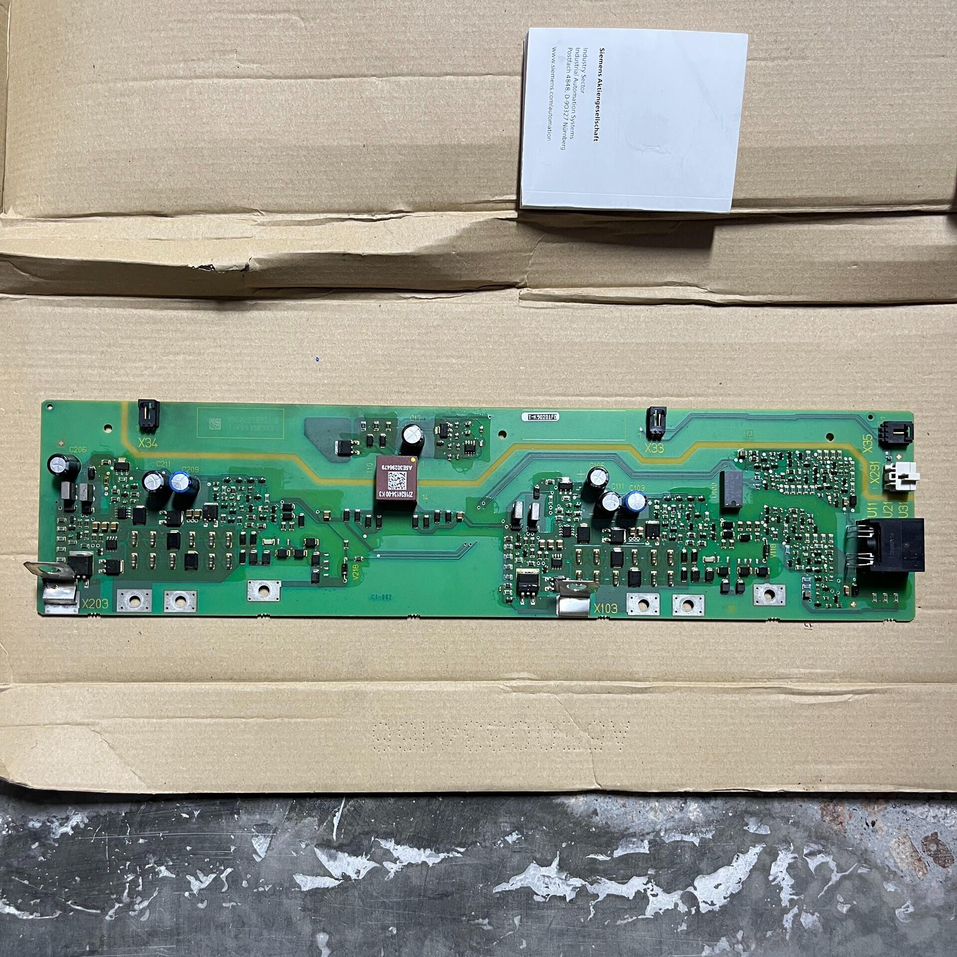 SIEMENS DRIVER BOARD A5E02630233-002
