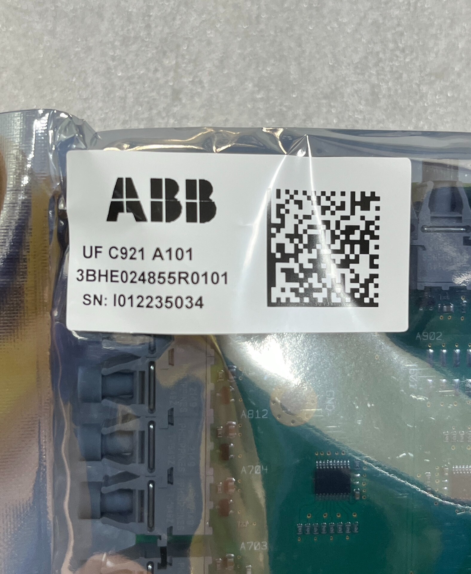 ABB control board UF C921 A101 3BHE024855R0101