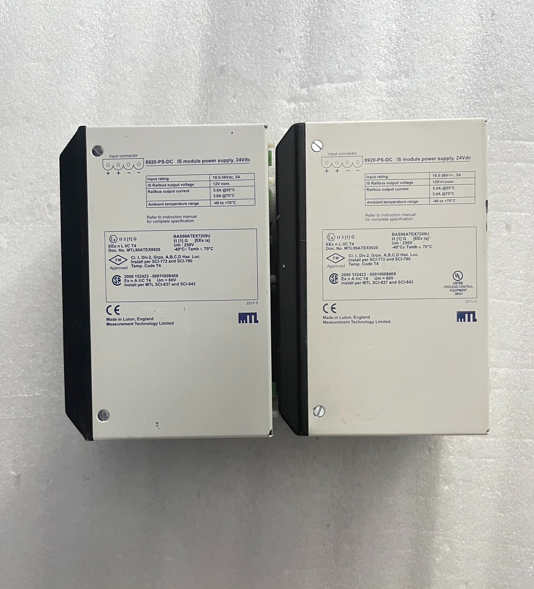 MTL POWER SUPPLY MODULE 8920-PS-DC