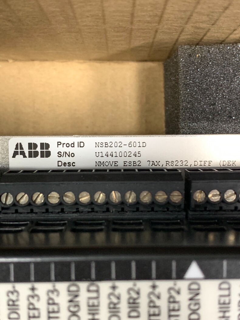 ABB MOTION CONTROLLER NSB202-601D