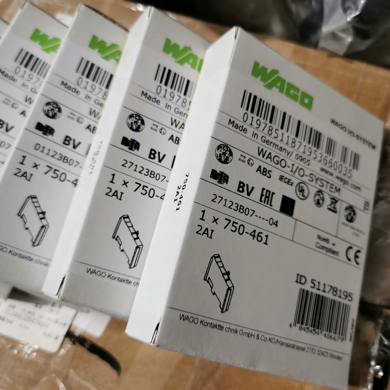 wago module 750-461 750-455 750-341 750-466
