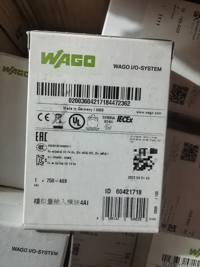 WAGO module 750-489