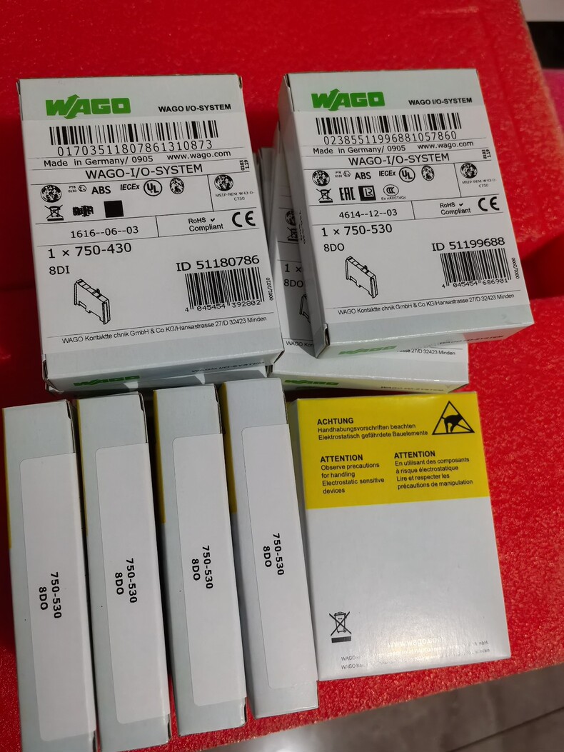 WAGO module 750-530 750-430