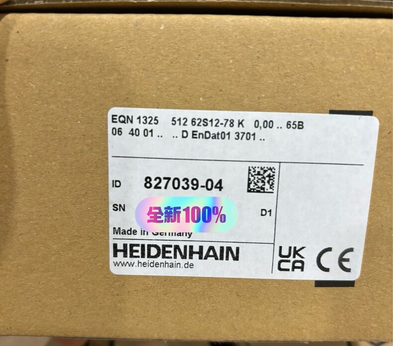 HEIDENHAIN ENCODER EQN1325 512 62S12-78K 827039-04