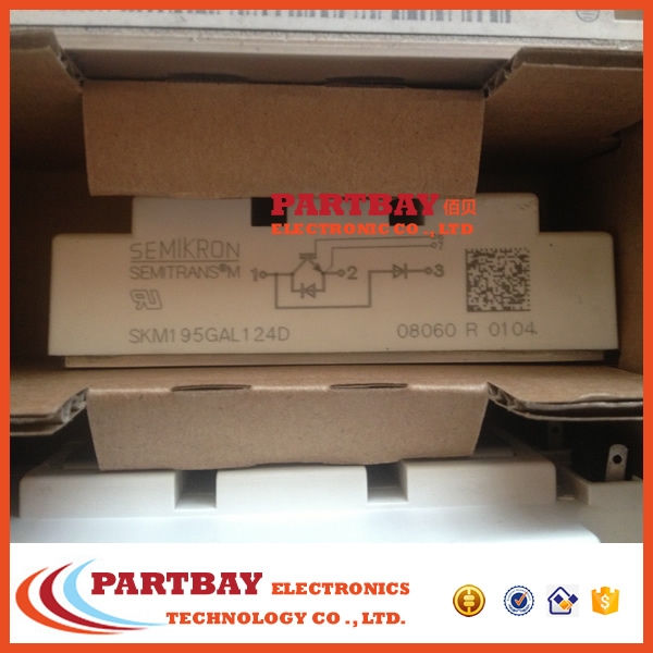 SEMIKRON IGBT MODULE SKM195GAL124D