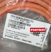 SIEMENS S120 SERVO MOTOR POWER CABLE 6FX5002-5CS01-1BA0